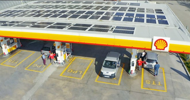 Shell & Turcas enerjisini güneşten alan ilk istasyon yatırımını Ankara’da gerçekleştirdi