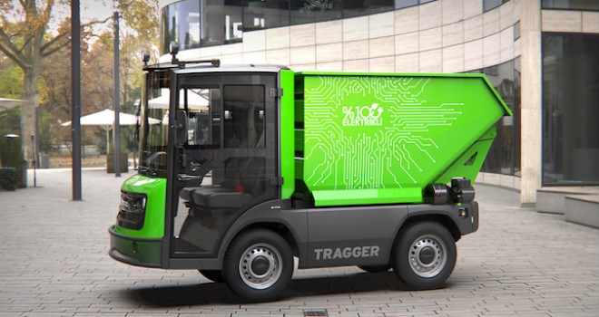 TRAGGER'e atık toplama üst yapısı eklendi
