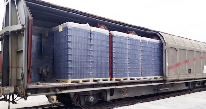 Arkas Lojistik, Türkiye’de ilk kez cam şişe taşımasını demiryolu ile yapan şirket oldu