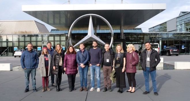 Mercedes-Benz Türk StartUP 2019 kazananları Almanya’daki eğitime katıldılar