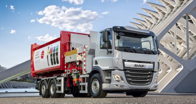 DAF, 6x2 sert şasili CF Electric’i tanıttı