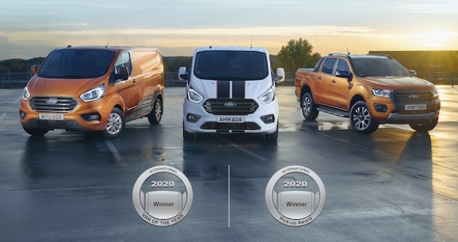 Ford Transit Custom ve Ranger'a ödül