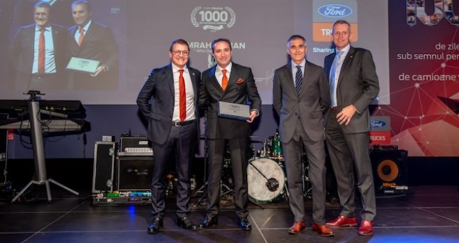 Ford Trucks, Romanya’da 1000. kamyonunu teslim etti
