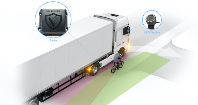 DAF City Turn Assist, şehir içinde yol güvenliğini artırıyor