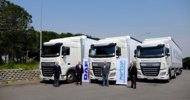 Covid-19 günlerinde DAF’tan teslimat