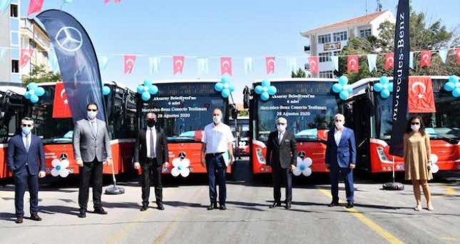 Aksaray Belediyesi’ne 6 adet yeni Mercedes-Benz Conecto Solo