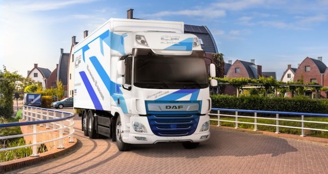 DAF CF Electric menzilini 200 kilometrenin üzerine çıkarttı