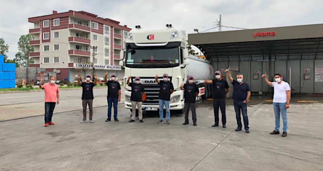 3 adet DAF alan Sonkaya Petrol, Adex Akademi’den sürücü eğitimi kuponunu kullandı