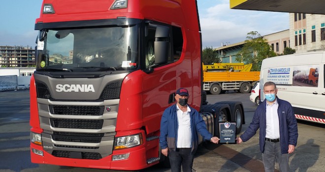 Scania’dan Zafer Kardeşler’e Özel R540