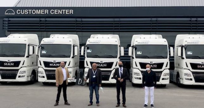 Ankara Nakliyat filosuna 7 adet MAN TGX kattı