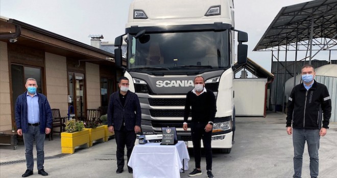 AYK filosuna 20 adet Scania R450 kattı