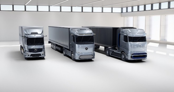 Mercedes-Benz eActros ve GenH2 Kamyona 2021 Kamyon İnovasyon Ödülü