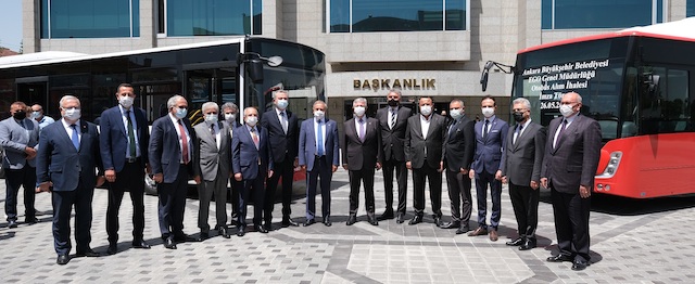 Ankara Büyükşehir Belediyesi filosuna 273 adet CNG yakıt sistemli Conecto katacak