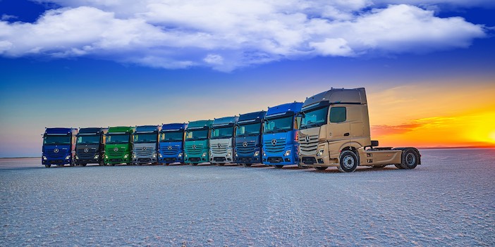 Mercedes-Benz Actros 25 yaşında