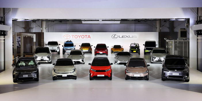 Toyota 2030’a Kadar 30 Elektrikli Model Sunacak