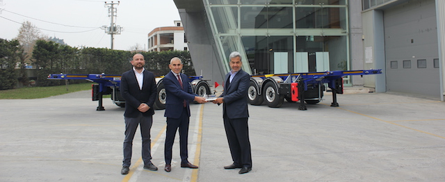 İTT Lojistik filosuna 20 adet Tırsan Tank Konteyner Taşıyıcı ekledi