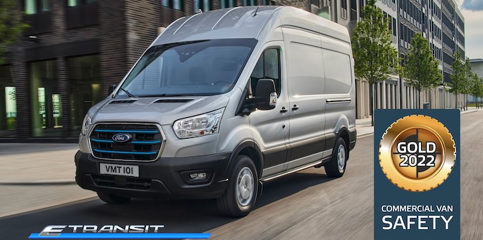 Türkiye’de üretilen Ford E-Transit’e Euro NCAP’tan ‘Altın’ ödül