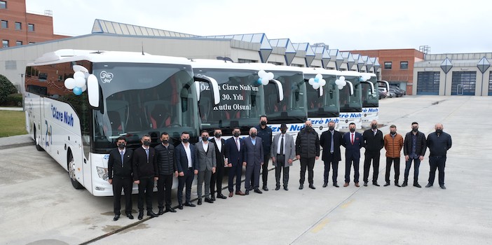 Özlem Cizre Nuh, 6 adet Mercedes-Benz Tourismo 16 2+1 ile filosunu güçlendirdi