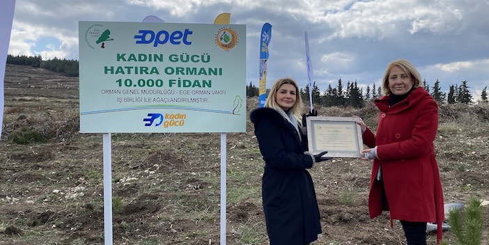 OPET Kadın Gücü Ormanları’nda 30 bin fidan yeşerecek