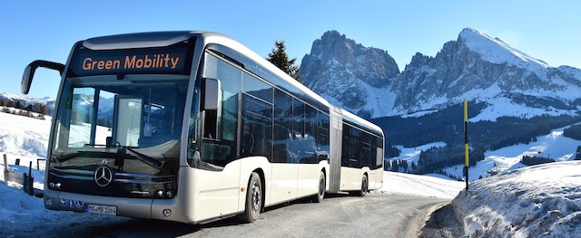 eCitaro G, zorlu kış şartlarında başarıyla test edildi