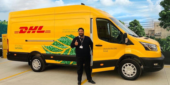 DHL Express'in Türkiye’deki 5 aracından 4’ü elektrikli olacak