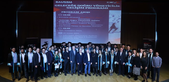 CEVA Lojistik ve Bahçeşehir Üniversitesi iş birliği ile düzenlenen Geleceğe Doğru Yöneticilik Gelişim Sertifika Programı ilk mezunlarını verdi