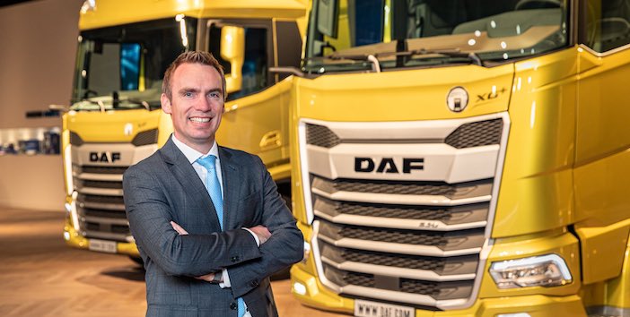 DAF Pazarlama ve Satış Direktörü Bart Bosmans  oldu
