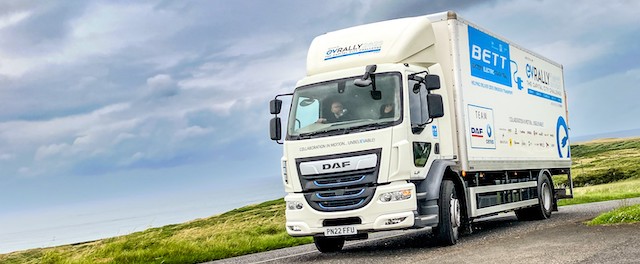 DAF LF Electric, yaklaşık 2000 kilometrelik EV Rally 2023'ü başarıyla tamamladı