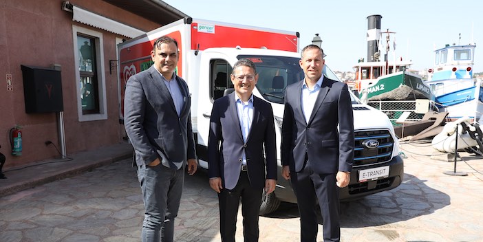 Algida Türkiye, şehir içi lojistik operasyonlarında yüzde 100 elektrikli Ford E-Transit kullanmaya başladı