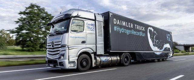 Rekor: Sıvı hidrojen yakıtıyla tek dolumla 1000 kilometreye ulaştı