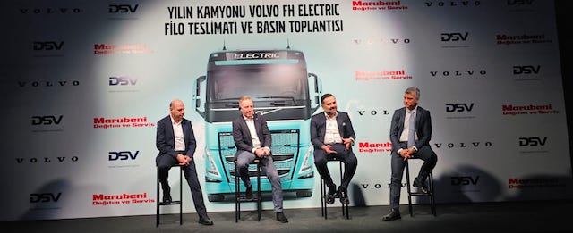 DSV, 100 adet elektrikli Volvo FH aldı