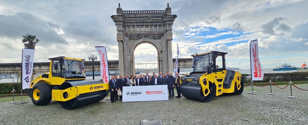 Marubeni, yol inşaatı uzmanı Bomag’ı hizmet verdiği markalar arasına kattı