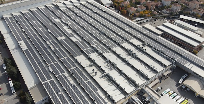 MAN Türkiye, fabrikasında kullandığı elektriğin yüzde 45’ini güneşten alacak