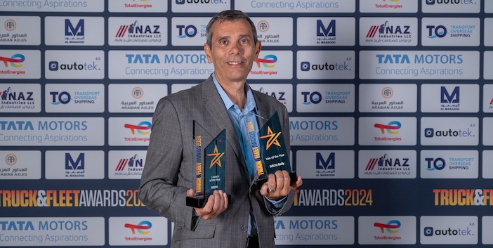 IVECO’ya Dubai'de düzenlenen Truck & Fleet Middle East’ten "Yılın Panelvanı" ve "Yılın Lansmanı" ödülü