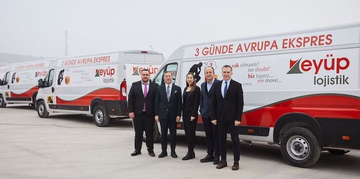 Eyüp Lojistik, minivanlarla Avrupa’ya daha hızlı teslimat vaat ediyor