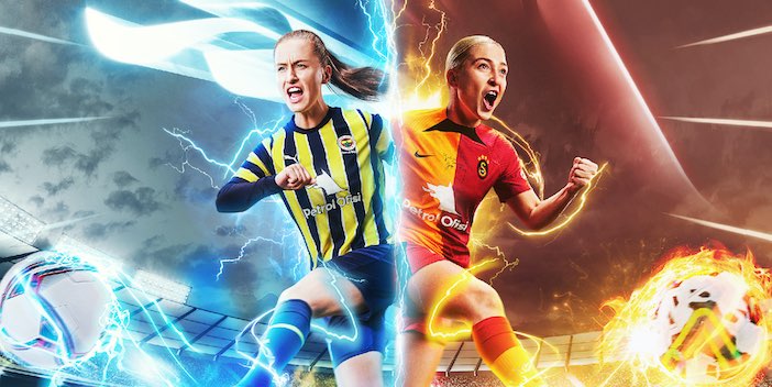 Fenerbahçe Petrol Ofisi ve Galatasaray Petrol Ofisi sezonun son derbisi için sahaya çıkıyor
