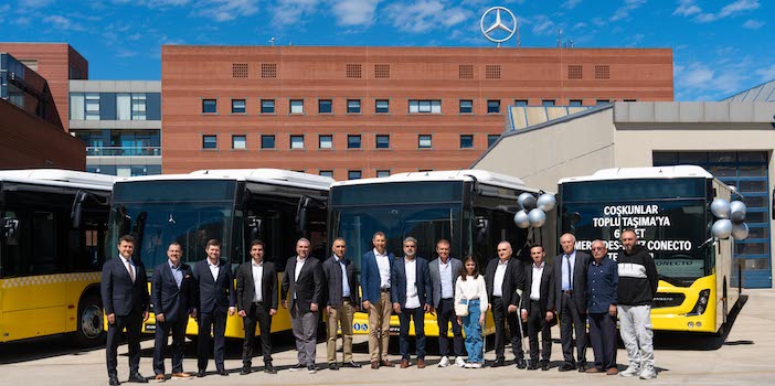 Coşkunlar Toplu Taşıma'ya 6 Adet Mercedes-Benz Conecto Solo Dizel