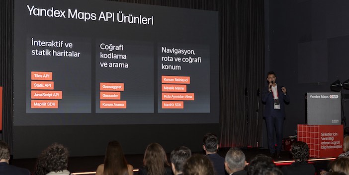 Yandex, Türk işletmelerine yönelik haritalama çözümlerini tanıttı