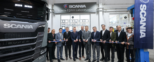 Scania Türkiye’nin Konya’da açtığı laboratuvar geleceğin teknisyenlerini yetiştirecek