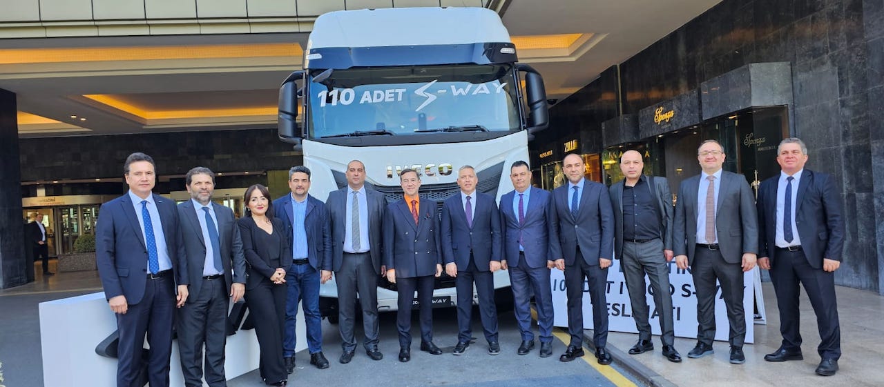 Eyüp Lojistik filosuna 110 adet IVECO S-WAY kattı