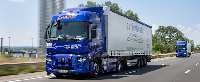 Renault Trucks, şirket içi lojistik süreçlerinin elektrifikasyonuna hızla devam ediyor