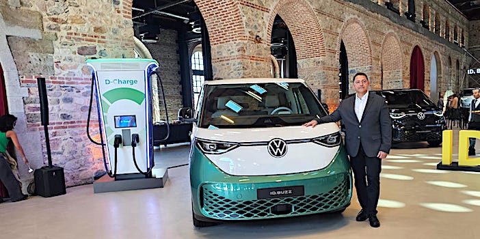Volkswagen’in tamamen elektrikli ticari aracı ID.Buzz Türkiye’de
