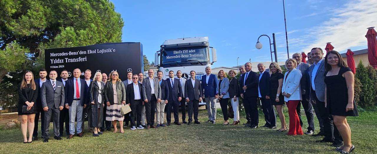 Ekol Lojistik filosuna 150 adet Actros kattı