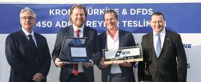 KRONE’den DFDS’e 450 Adetlik Treyler Teslimatı