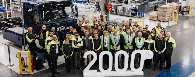 Renault Trucks, 2000’inci elektrikli kamyonunu Hollanda’ya teslim ediyor