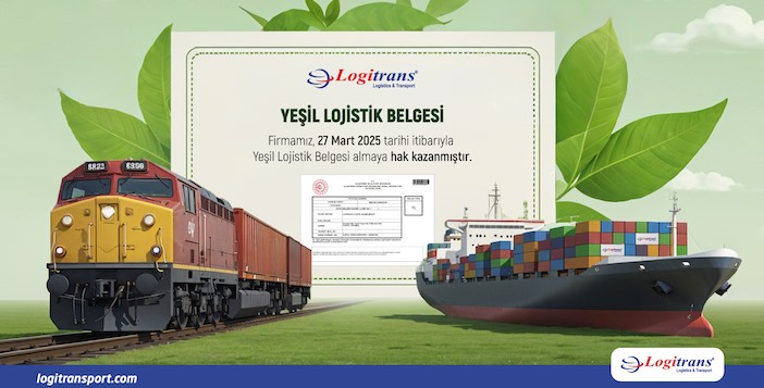 Logitrans Lojistik, Yeşil Lojistik Belgesi Aldı