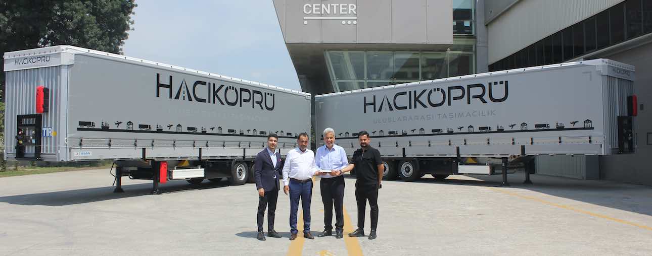 Tırsan'dan Hacıköprü Uluslararası Taşımacılık’a 10 adet Tenteli Perdeli Multi-Ride
