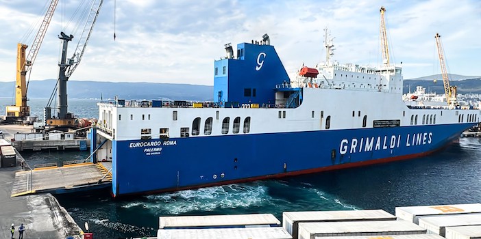 Grimaldi Group’tan, Trieste Hattına Dördüncü Gemi