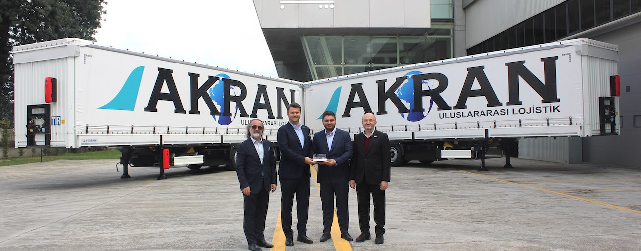 Tırsan’dan Akran Lojistik 20 Adet Tenteli Perdeli Multi-Ride