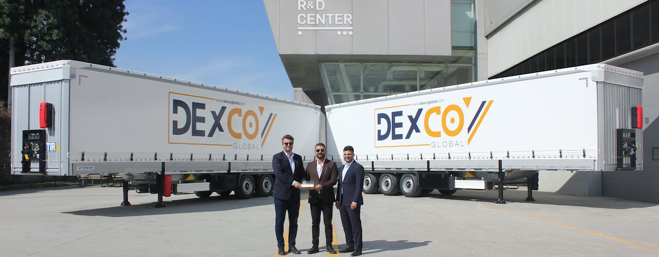 Tırsan'dan İzmir Merkezli Dexco Global’e 15 adet Tenteli Perdeli Multi-Ride